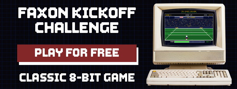 FAXON KICKOFF CHALLENGE - PLAY FOR FREE