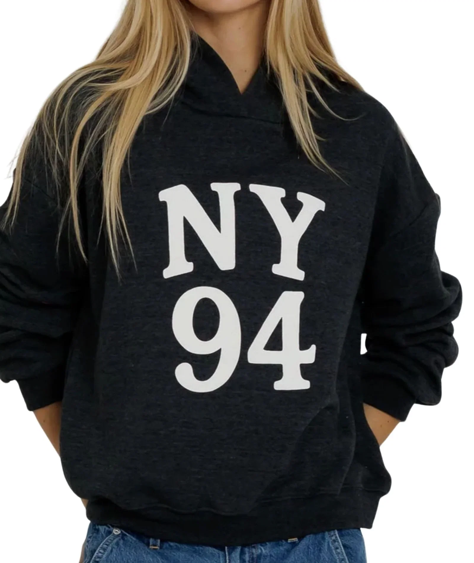 Image of Sunny Somewhere Women NY 94 Classic Hoodie