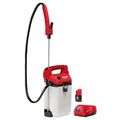 Milwaukee M12 2-Gallon Handheld Sprayer Kit, Tool, Battery and Accessories, Model# 2528-21G2