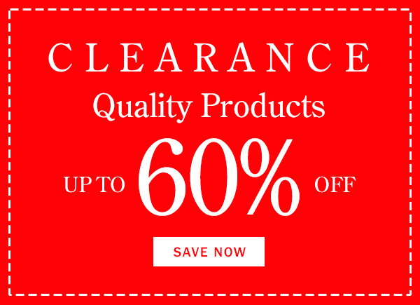Clearance. Quality Products Up To 60% Off. Save Now