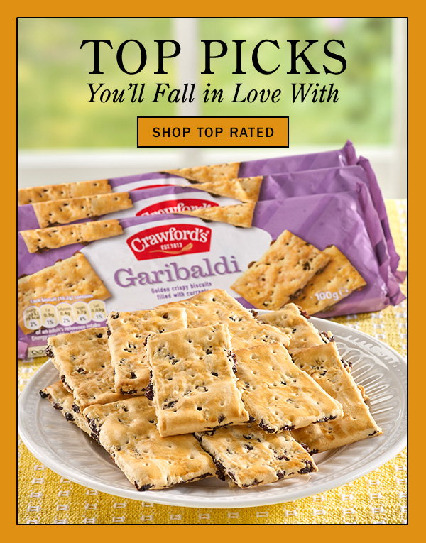 Top Picks You'll Fall in Love With. Shop Top Rated. Garibaldi Currant Biscuits