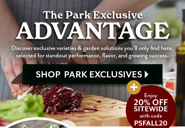 The Park Exclusive Advantage + 20% OFF SITEWIDE with code PSFALL20