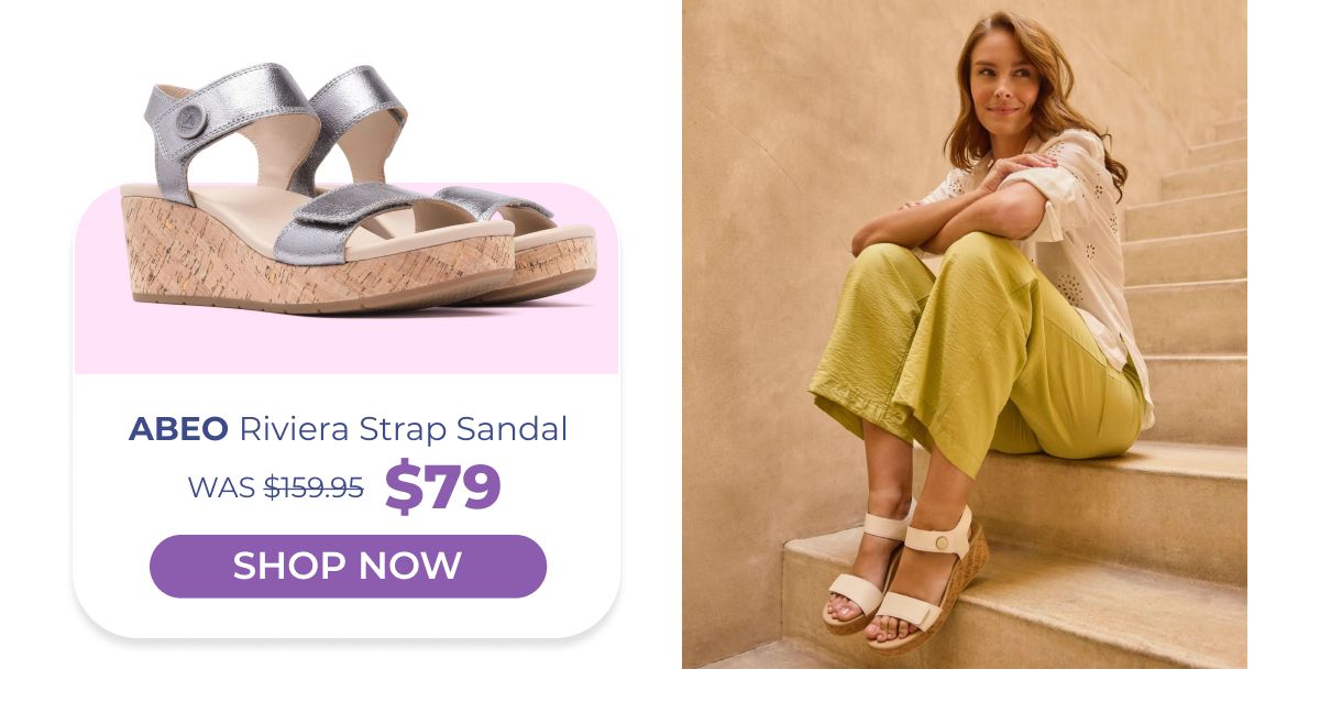 ABEO Riviera Strap Sandal