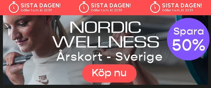 Nordic Wellness - Träningskort Sverige