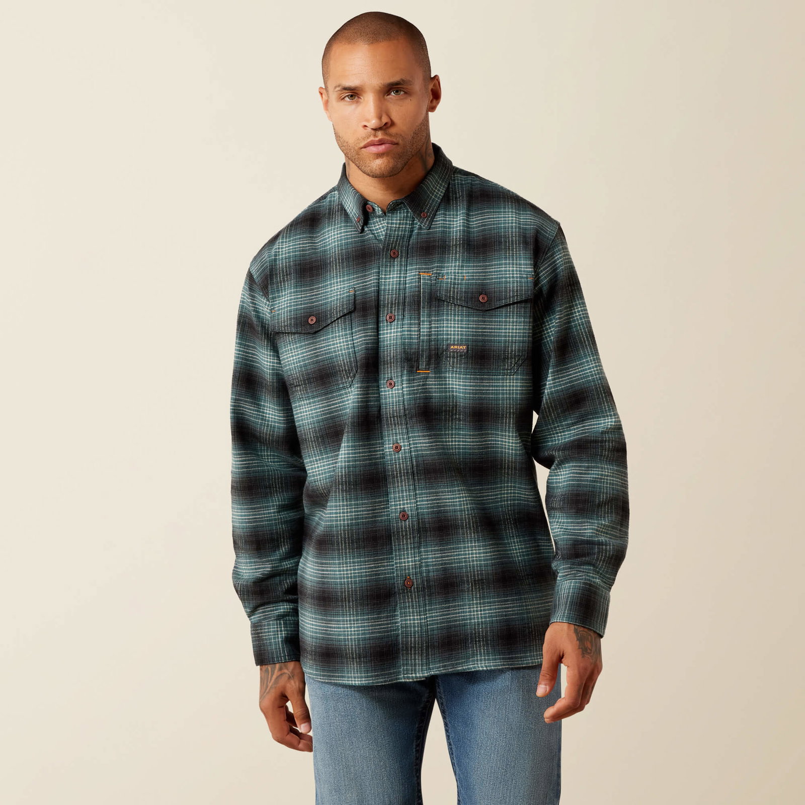 Men’s Rebar Flannel DuraStretch Work Shirt