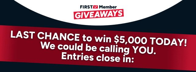 FIRST Member Giveaways