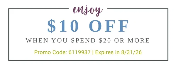 $10 Off $20 or More