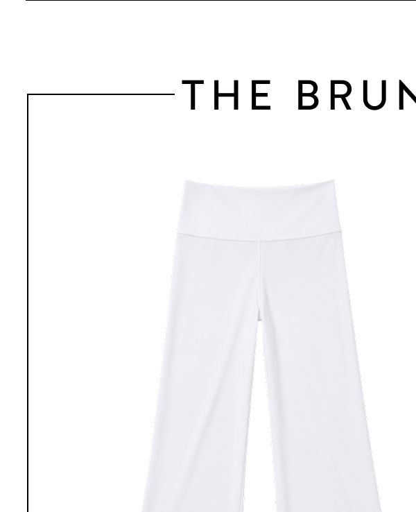 THE BRUNCH LOOK Palazzo Pant in Melt
