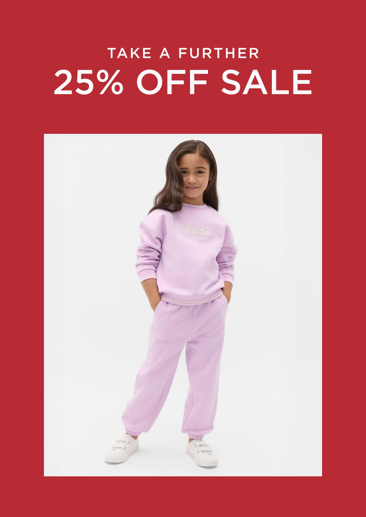 Take a further 25% off childrenswear sale. Shop Now.