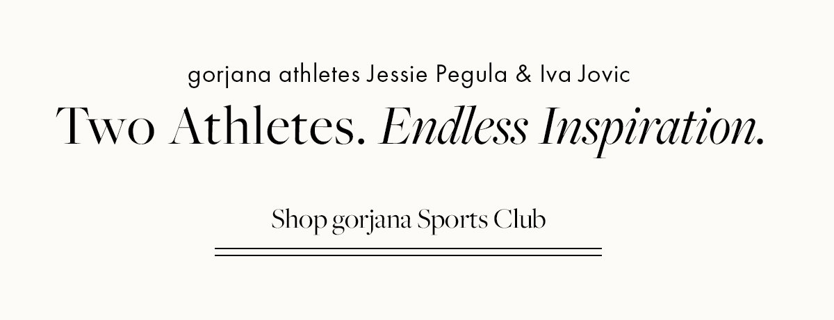 Shop gorjana Sports Club