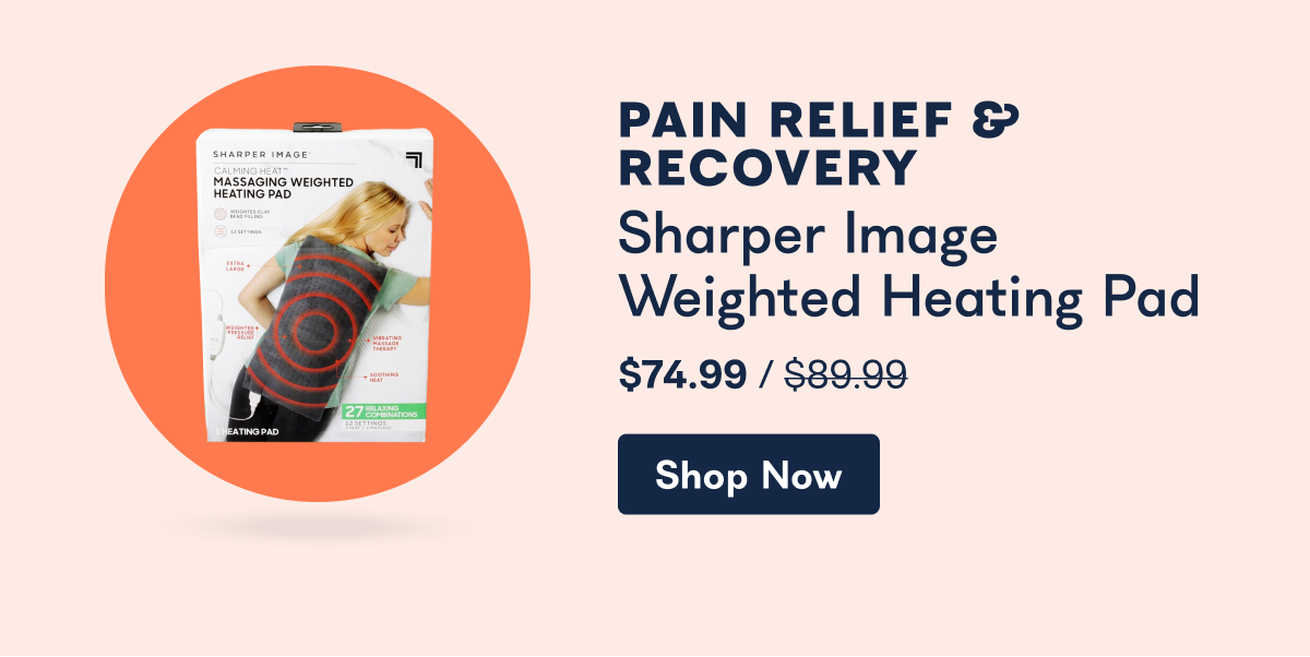 Sharper Image Weighted Heating Pad