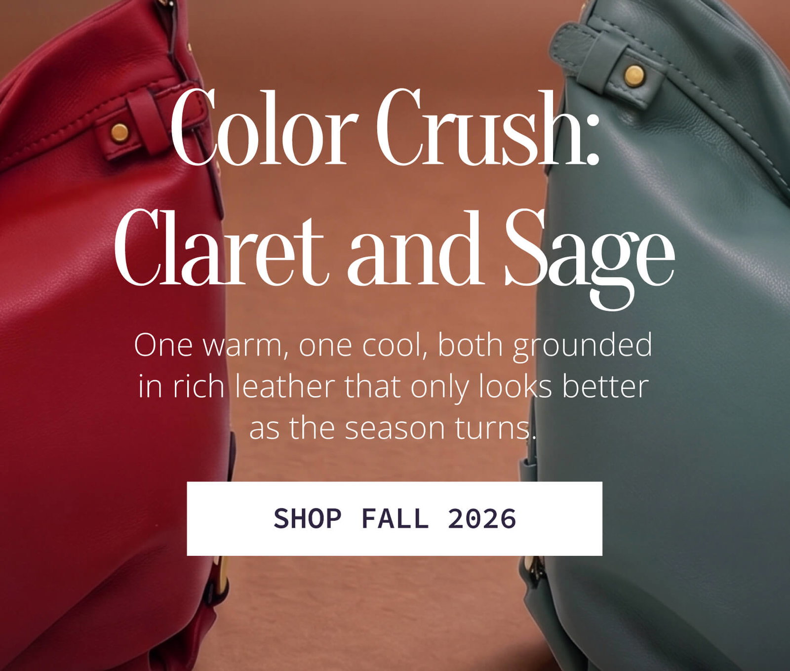 Color Crush: Claret and Sage