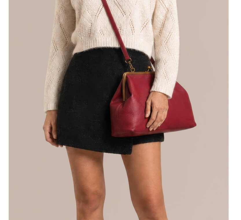 Grace Oversized Clutch w/ Strap