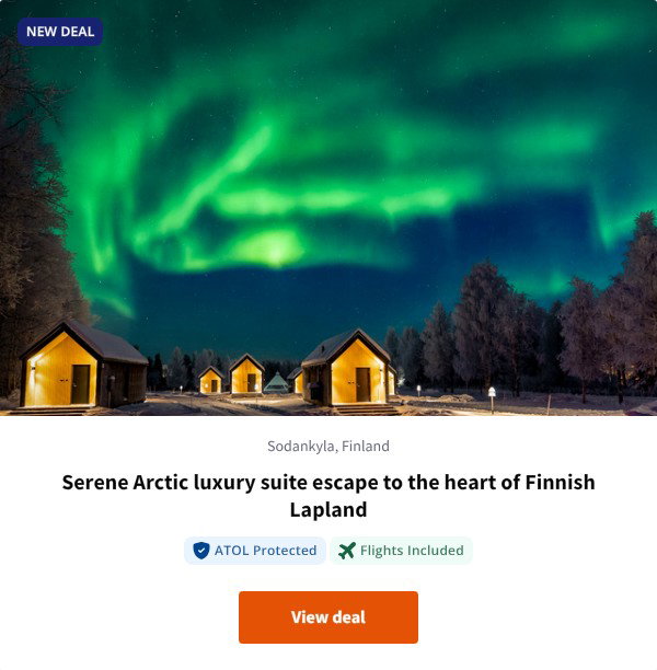 Serene Arctic luxury suite escape to the heart of Finnish Lapland