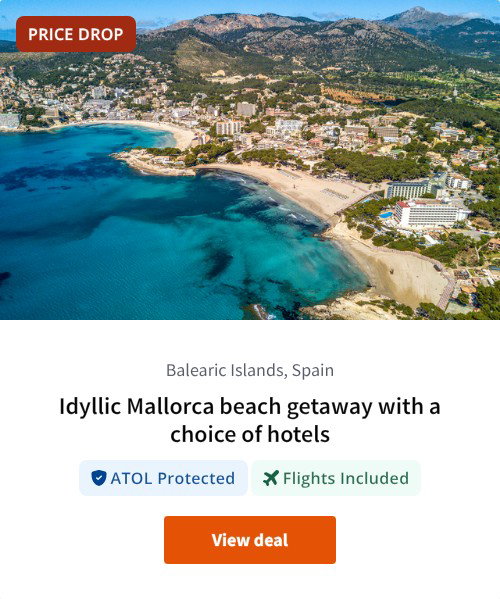 Idyllic Mallorca beach getaway with a choice of hotels