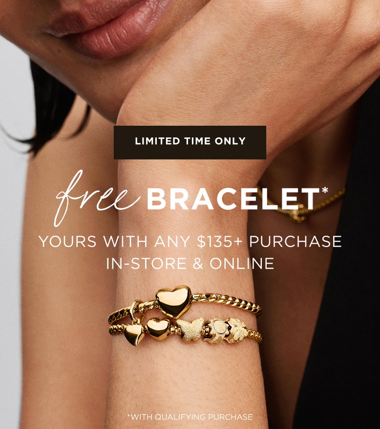 Free Bracelet with qualifying spend