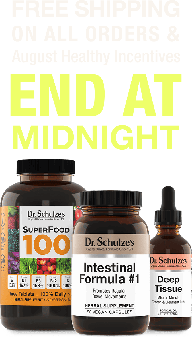 Free Shipping On All Orders & August Healthy Incentives End At Midnight