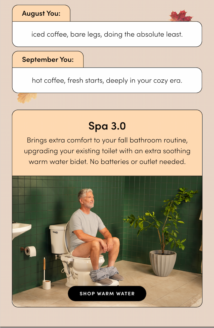 SHOP WARM WATER BIDETS