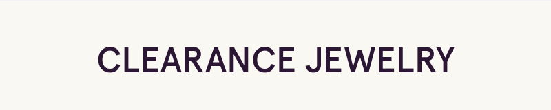 Clearance Jewelry