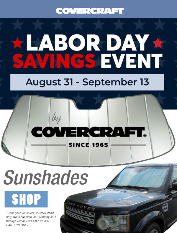 Covercraft Sunshades On Sale at RoverParts.com