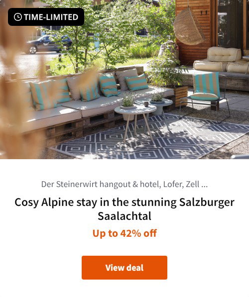 Cosy Alpine stay in the stunning Salzburger Saalachtal