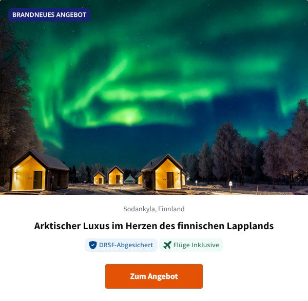 Arktischer Luxus im Herzen des finnischen Lapplands