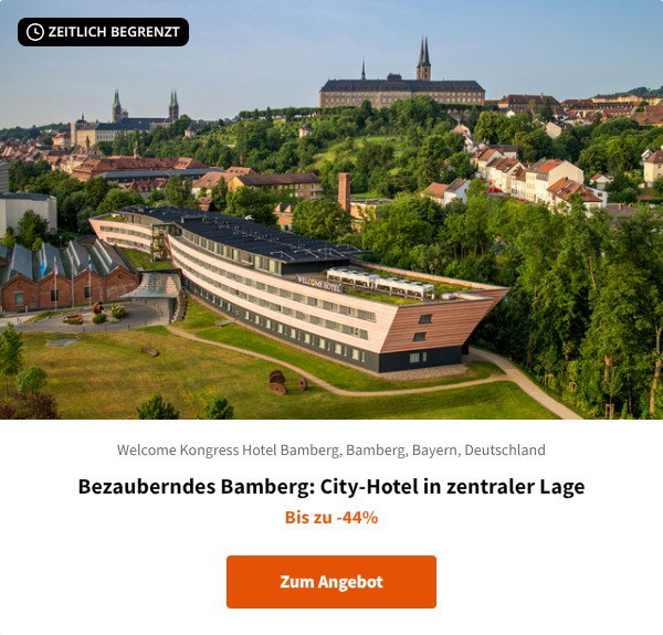 Bezauberndes Bamberg: City-Hotel in zentraler Lage