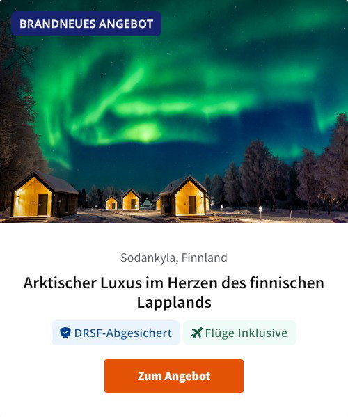 Arktischer Luxus im Herzen des finnischen Lapplands