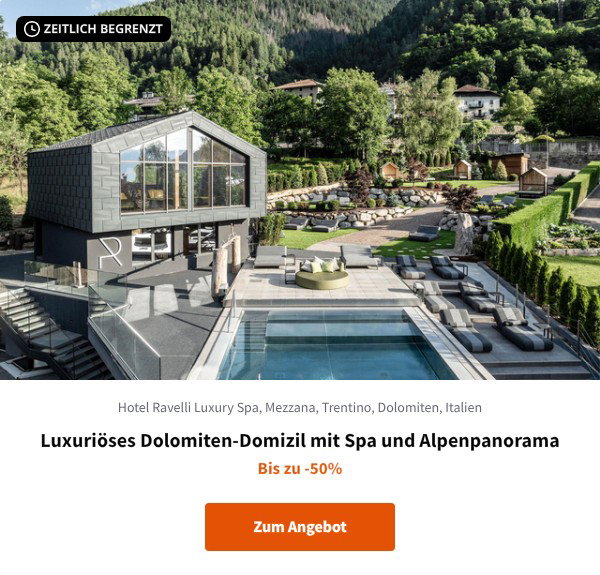 Luxuriöses Dolomiten-Domizil mit Spa und Alpenpanorama