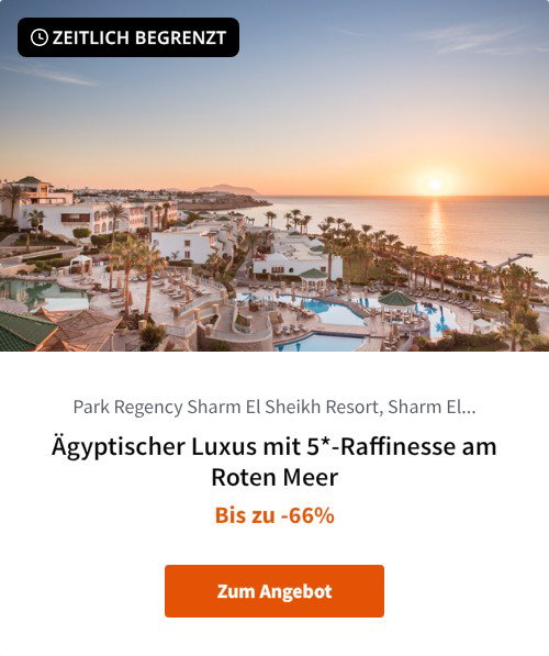 Ägyptischer Luxus mit 5*-Raffinesse am Roten Meer
