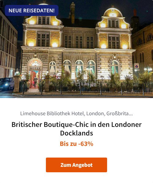 Britischer Boutique-Chic in den Londoner Docklands