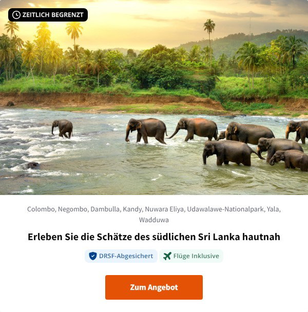 Erleben Sie die Schätze des südlichen Sri Lanka hautnah