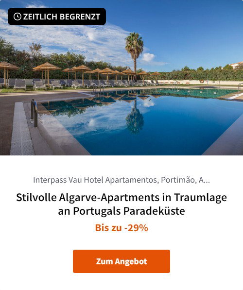 Stilvolle Algarve-Apartments in Traumlage an Portugals Paradeküste