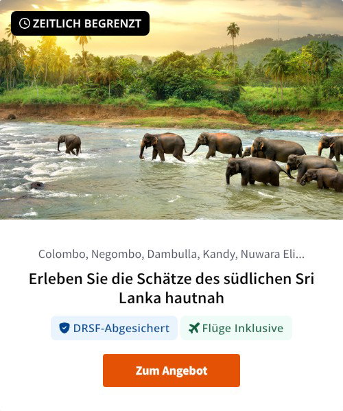 Erleben Sie die Schätze des südlichen Sri Lanka hautnah
