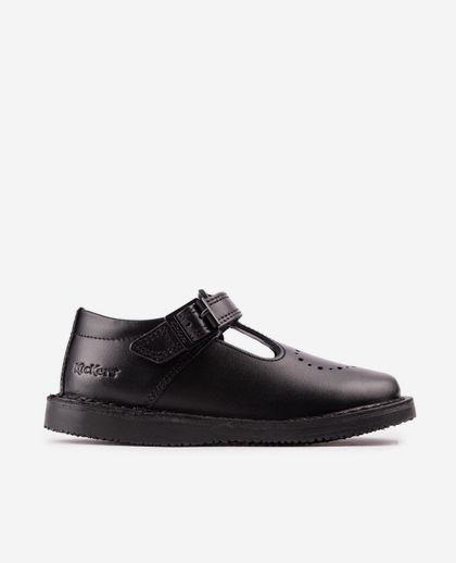 Kickers Kopi Heart T Bar Shoes