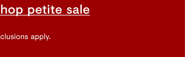 Shop petite sale