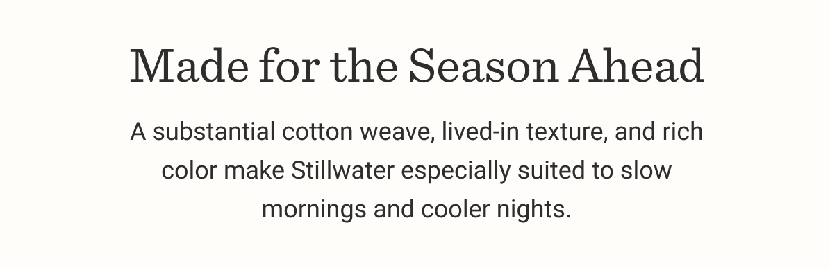 Made for the Season Ahead