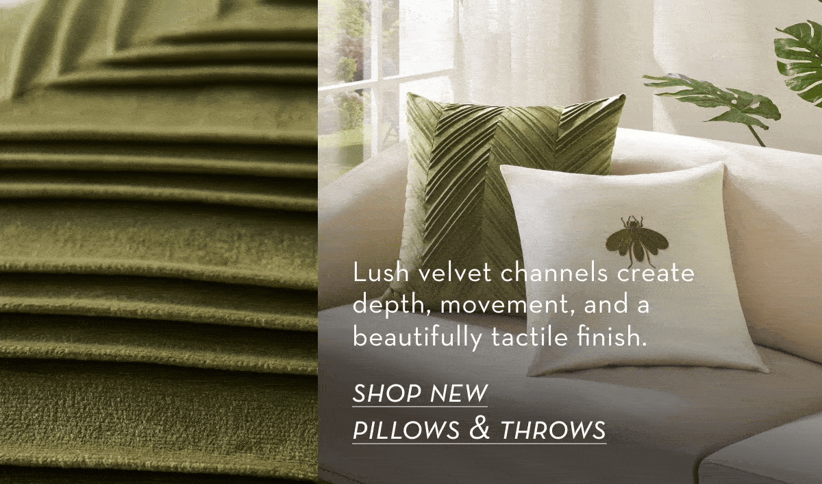 Shop New Pillows & Throws