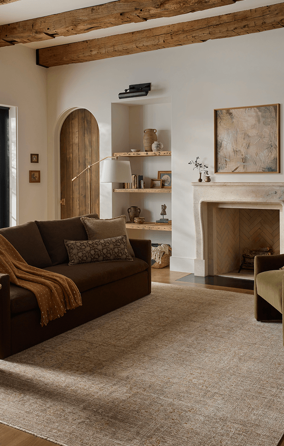 Elora Natural Terracotta Rug