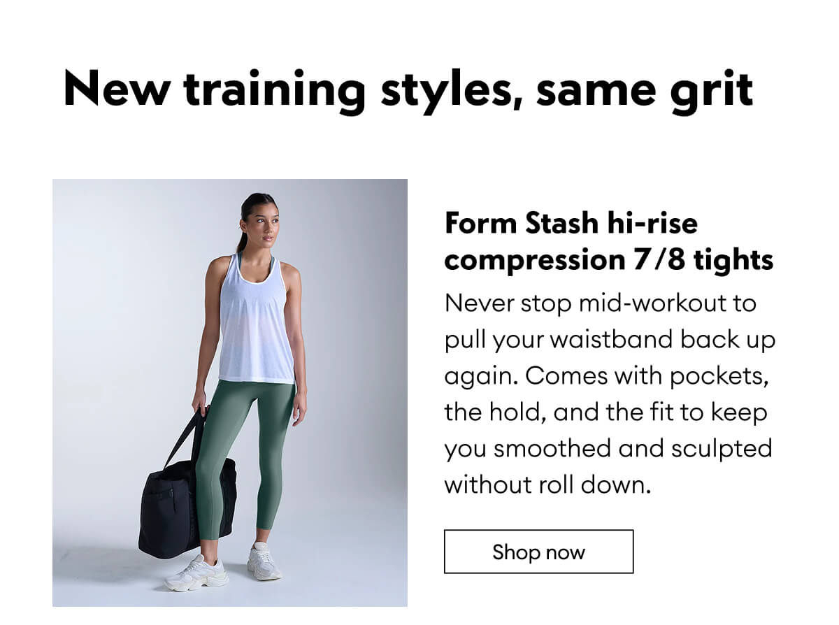 Form Stash hi-rise compression 7/8 tights | Shop now 