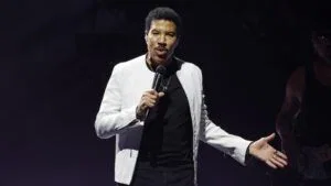 Lionel Richie performs in concert in May 2026.