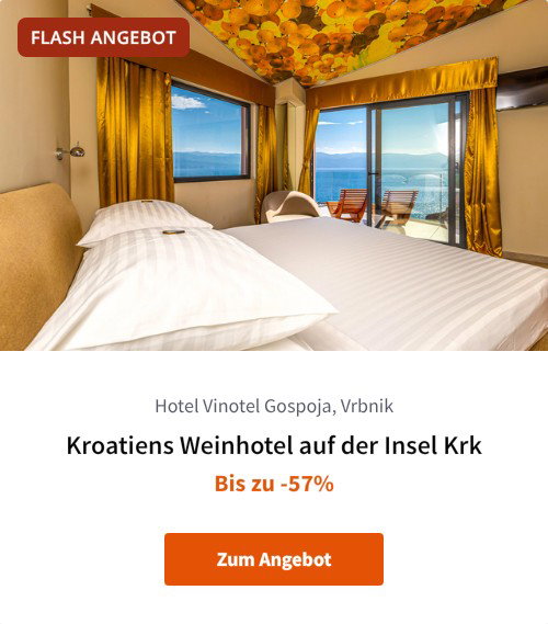Kroatiens Weinhotel auf der Insel Krk