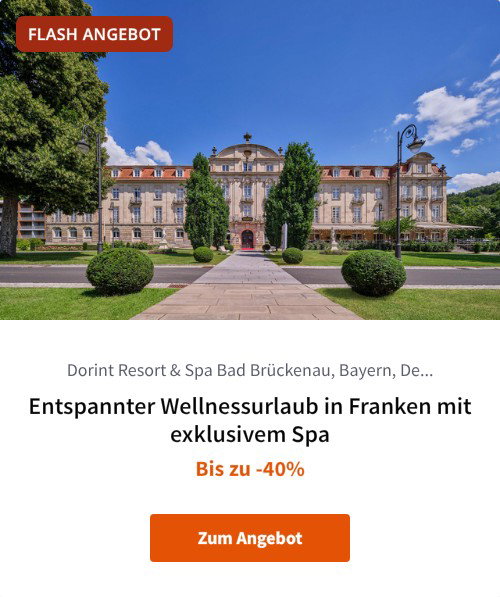 Entspannter Wellnessurlaub in Franken mit exklusivem Spa