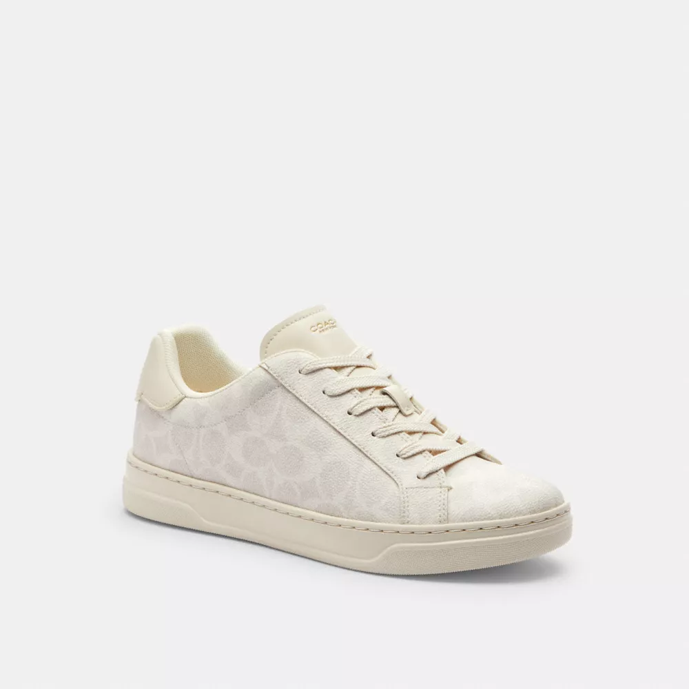 High Line Sneaker In Signature Canvas