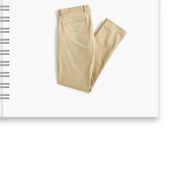 Straight-fit original chino pant in Burnished Khaki