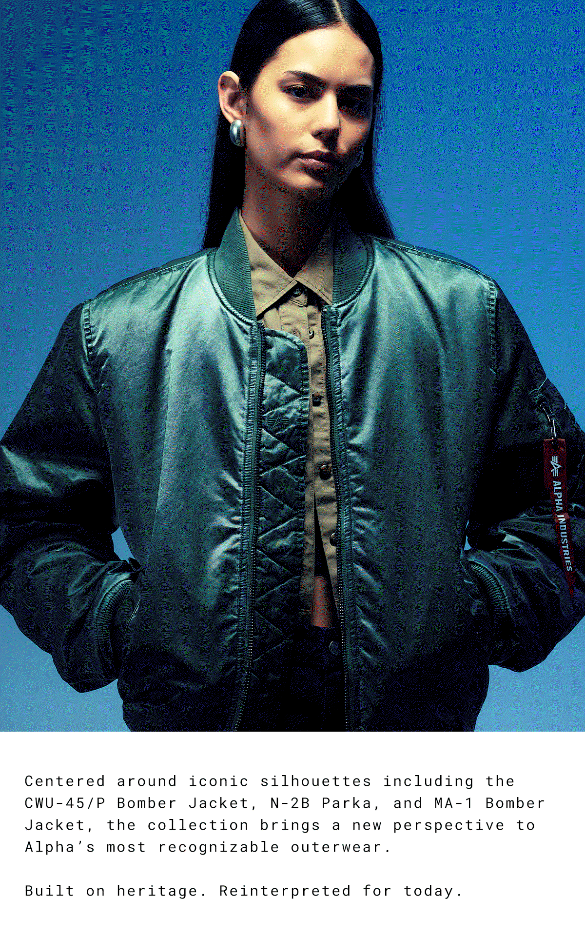 alpha industries Fall Winter 2026 first collection launch, Re:Issue