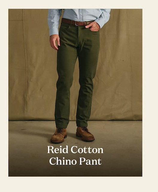 Reid Cotton Chino Pant