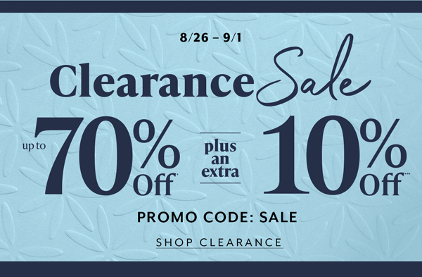 Shop Clearance