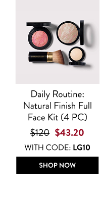 Daily Routine: Natural Finish Full Face Kit (4 PC) | Shop Now
