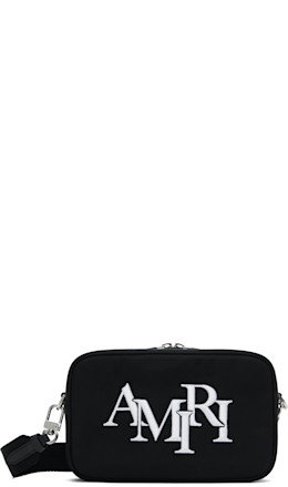 Black 'AMIRI Staggered' Camera Bag